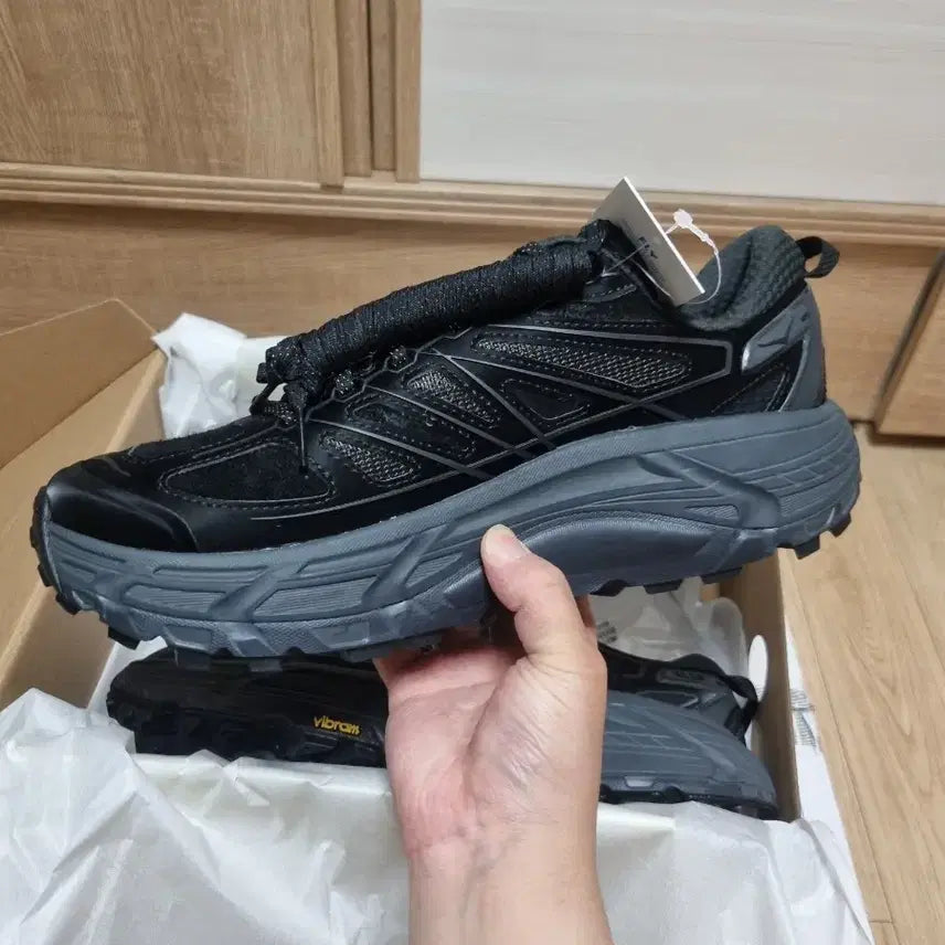 [BUNJANG] Hoka x ExSlim Mafate Speed 2 TS Black Charcoal Shoes / 호카 x 엑슬림 마파테 스피드 2 TS 블랙 차콜290사이즈 새상품