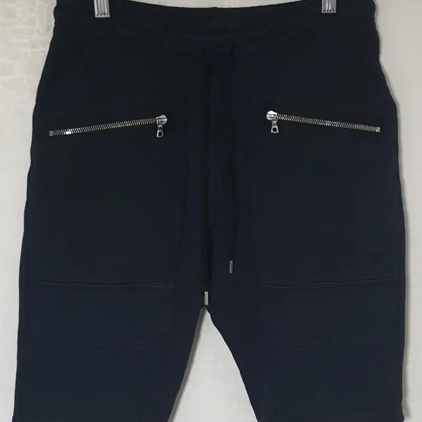 [BUNJANG] Markus Lupfer Black Zipper Pocket Shorts / 마커스 루퍼  블랙 지퍼 포켓 반바지 S 30