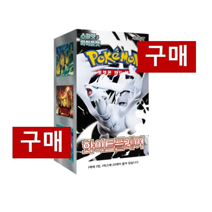 [BUNJANG] Pokemon Cards White Flare Sealed New Product / [구매/매입] 포켓몬카드 화이트 플레어 구매 미개봉 새상품