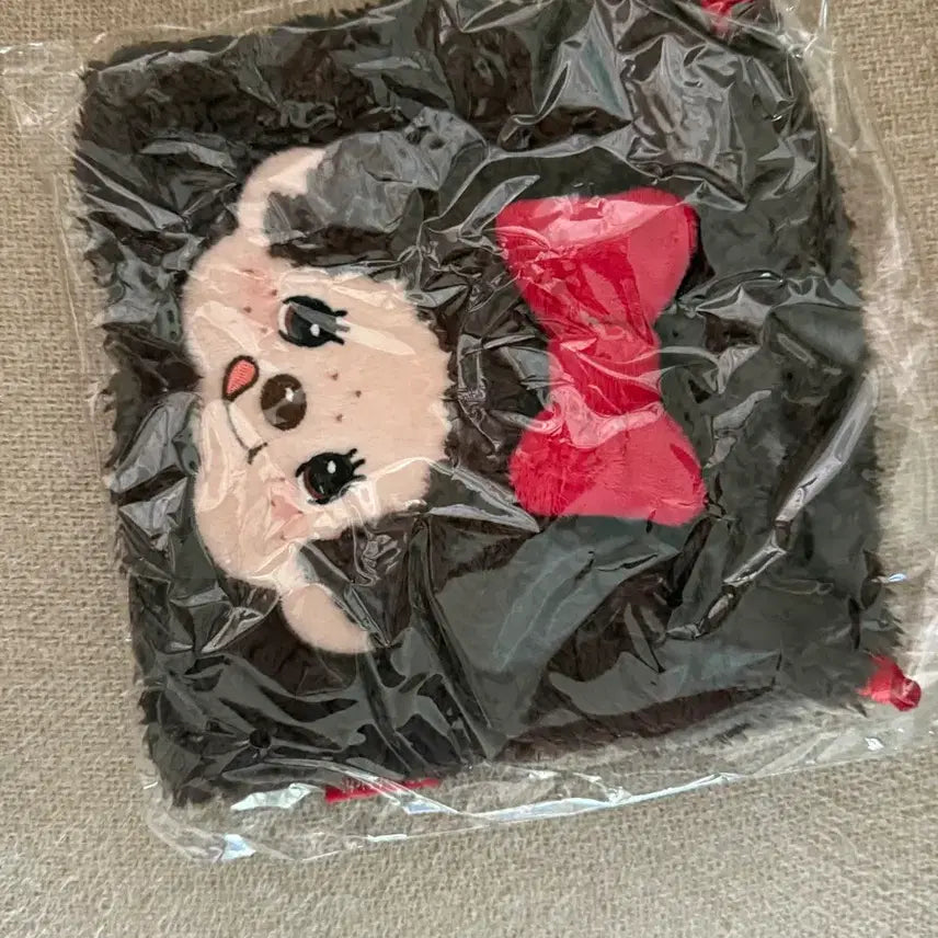[BUNJANG] Monchhichi Ribbon Pouch / 몬치치 파우치