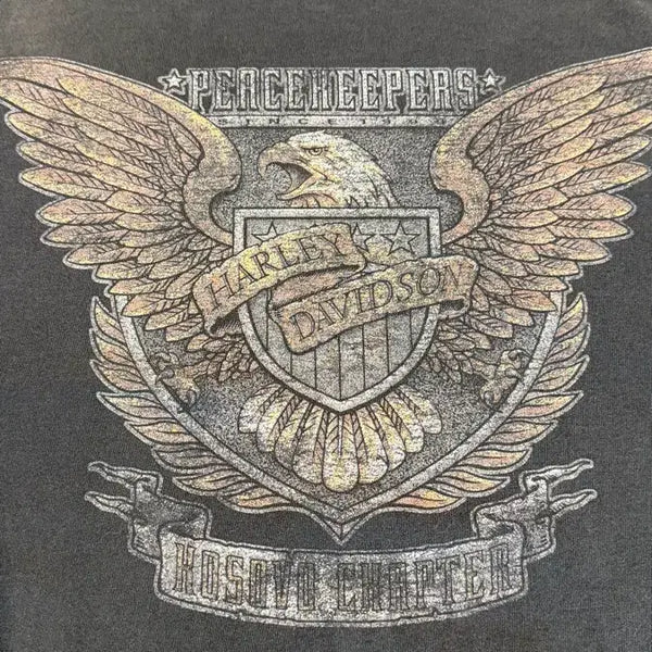 [BUNJANG] 1990s Harley-Davidson Peacekeeper T-Shirt 2XL / 90s 할리데이비슨 피스키퍼 반팔티 2XL