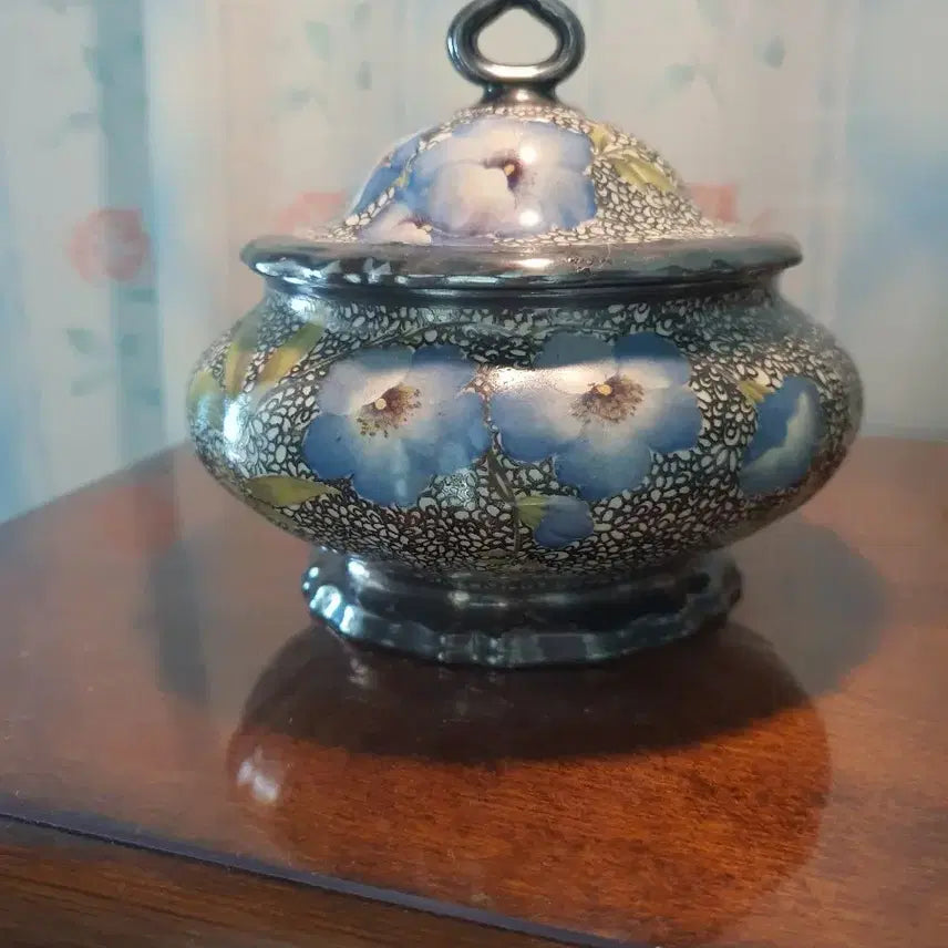 [BUNJANG] Rosenthal Silver Overlay Sugar Bowl / 독일 로젠탈 실버오버레이