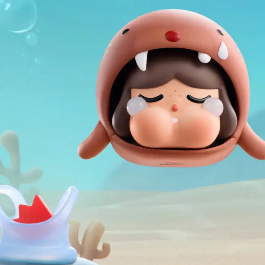 [BUNJANG] Pop Mart Crybaby Tears Sea Walrus Figure / 팝마트 크라이베이비 눈물바다 피규어 - 바다코끼리