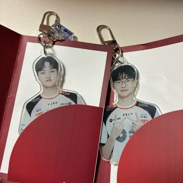 [BUNJANG] T1 Faker Phase Keyring / 우리은행 티원 페이커,페이즈 키링 T1