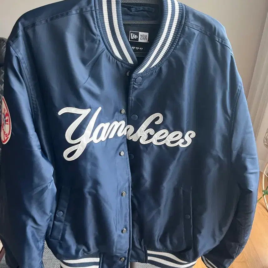 [BUNJANG] New Era Yankees Navy Stadium Jacket / 뉴에라 양키스 네이비 스타디움 자켓