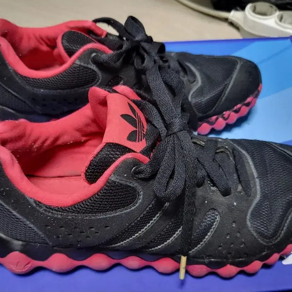 [BUNJANG] Adidas Sneakers Black/Pink 230mm / 아디다스 운동화 블랙/핑크 230mm 상태매우좋음