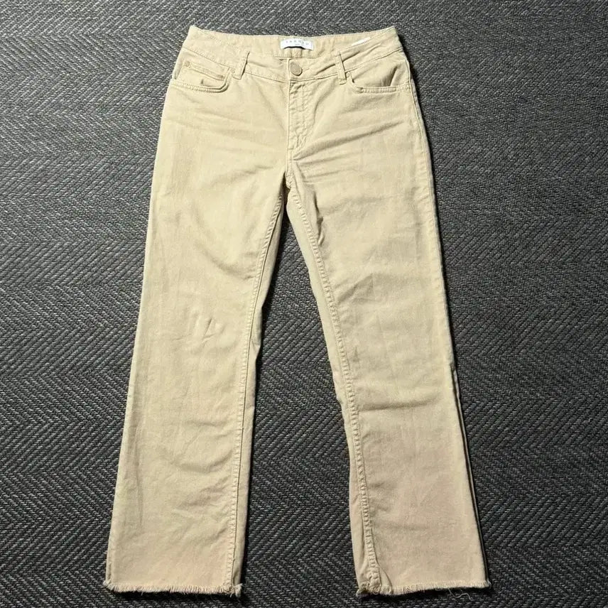 [BUNJANG] Sandro Beige Cotton Pants / 산드로 베이지 코튼 팬츠