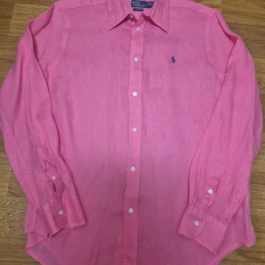 [BUNJANG] Polo Ralph Lauren Women's Linen Shirt M / 폴로 랄프로렌 여성 린넨셔츠 M
