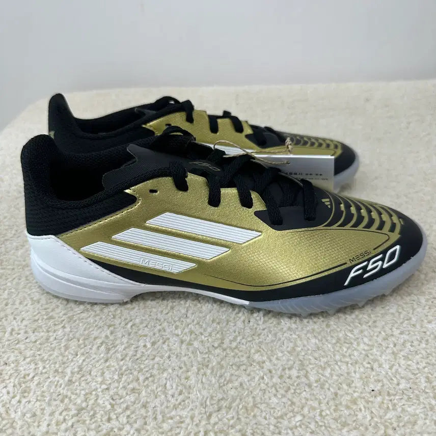[BUNJANG] Adidas F50 Messi League TF Kids' Soccer Cleats / 아디다스 F50 메시 리그 TF 키즈 풋살화 축구화