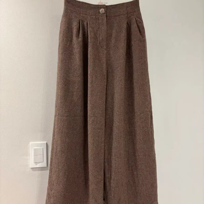 [BUNJANG] Mine Angora Blend Wide Pants / 23 마인 앙고라 블렌드 와이드 팬츠