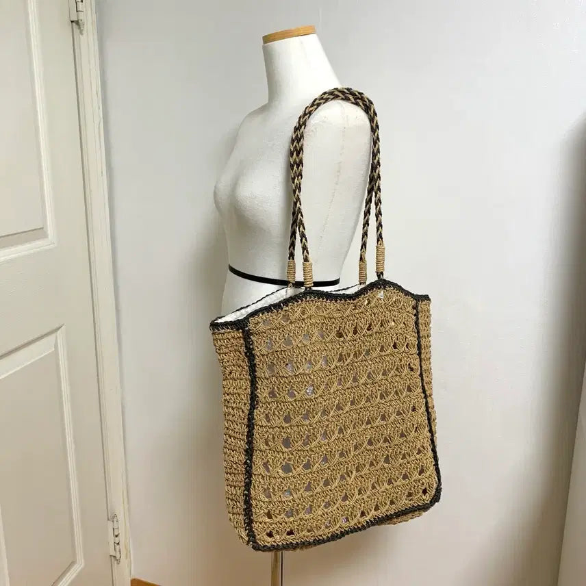 [BUNJANG] Large Rattan Bag (2 Colors) / 매장 재고정리-빅라탄백 2color