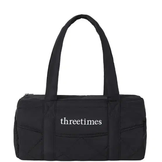 [BUNJANG] 3times Bebe Sport Bag Black / 쓰리타임즈 베베 스포츠백 블랙