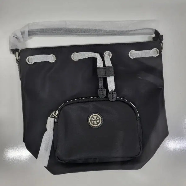 [BUNJANG] Tory Burch Virginia Nylon Bucket Bag with Strap / 새제품) 토리버치 버지니아 (스트랩포함) 버킷백