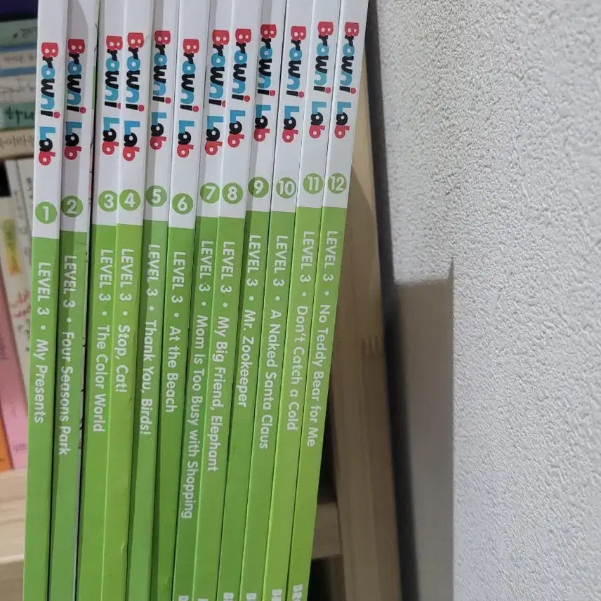 [BUNJANG] Browni Lab Level 3 Complete Set (Volumes 1-12) / 브라우니랩 Browni Lab Level 3 12권 전권