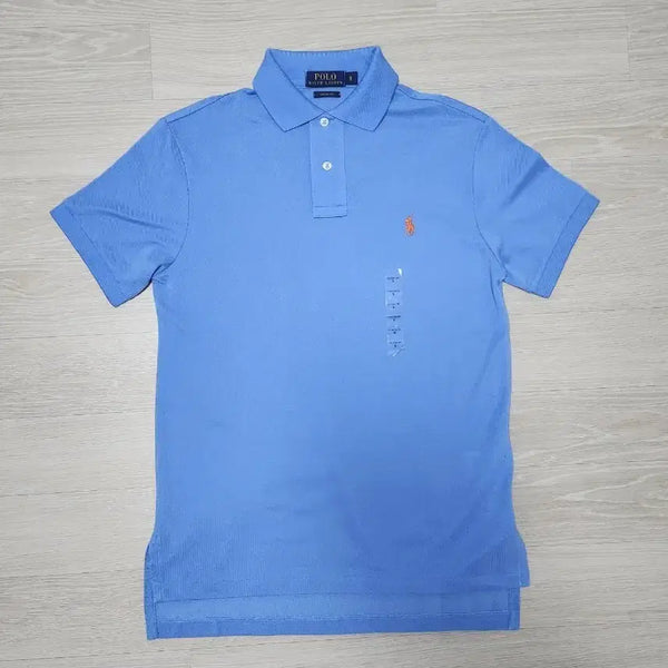 [BUNJANG] Polo Ralph Lauren Short Sleeve Polo Shirt Sky Blue S / 폴로 랄프로렌 반팔 카라티 하늘색 S