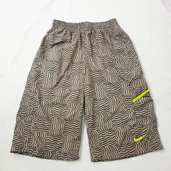 [BUNJANG] Nike Zigzag Pattern Mesh Lined Shorts / 나이키 지그재그 패턴 매쉬 라이닝 반바지 L