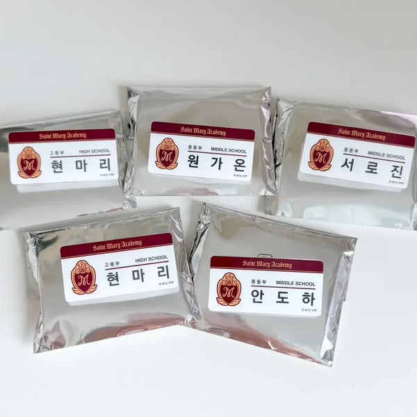 [BUNJANG] Dream Concert Rosin Doha Mari Bundle Set / 꿈빛파티시엘 명찰 가온 로진 도하 마리 일괄