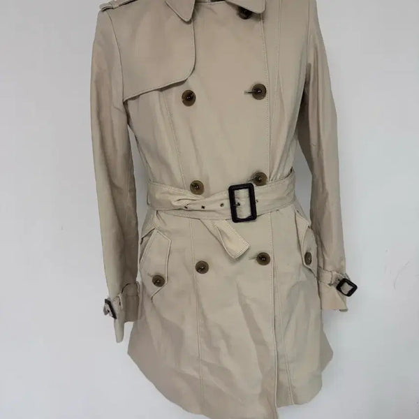 [BUNJANG] ALAMODE Beige Women's Trench Coat / ALAMODE 베이지색 여성 트렌치코트