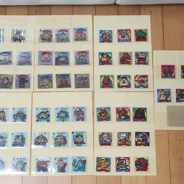 [BUNJANG] 1980s Vintage Lotte Suri Suri Bubble Gum Decal Sticker / 1980년대 빈티지 레어 롯데 수리수리 풍선껌 국산 판박이 스티커 빅쿠리