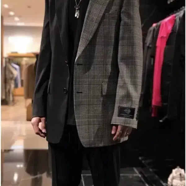 [BUNJANG] Juun.J Checked Blazer / (새상품)준지 체크 블레이저(7장일괄 구매시 이상품 드립니다