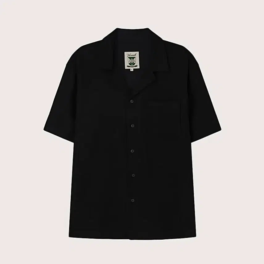 [BUNJANG] B.Verde Pigment Linen Short Sleeve Shirt Black XL / (새상품 우체국 택포가격) 비베르데 피그먼트 린넨 반팔 셔츠 블랙 XL