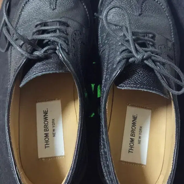 [BUNJANG] Thom Browne Black Wingtip Women's Shoes / 톰브라운 블랙 윙팁 여성 구두