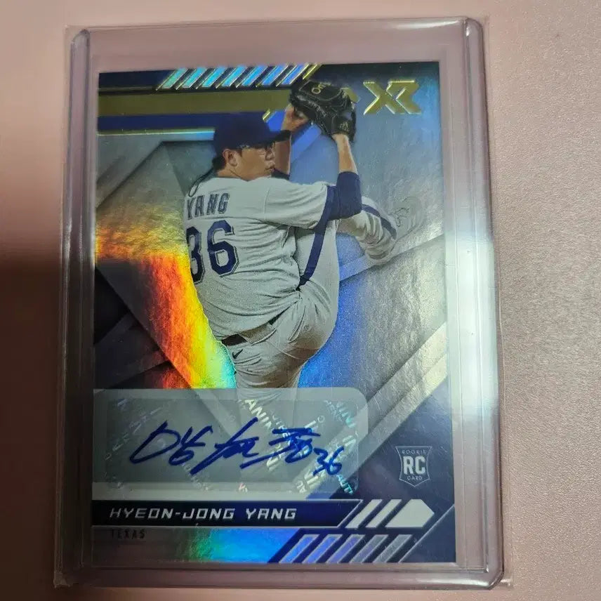 [BUNJANG] Yang Hyun-jong 2021 Panini XR Rookie Autograph Card / 양현종 2021 파니니 XR 루키 오토 카드