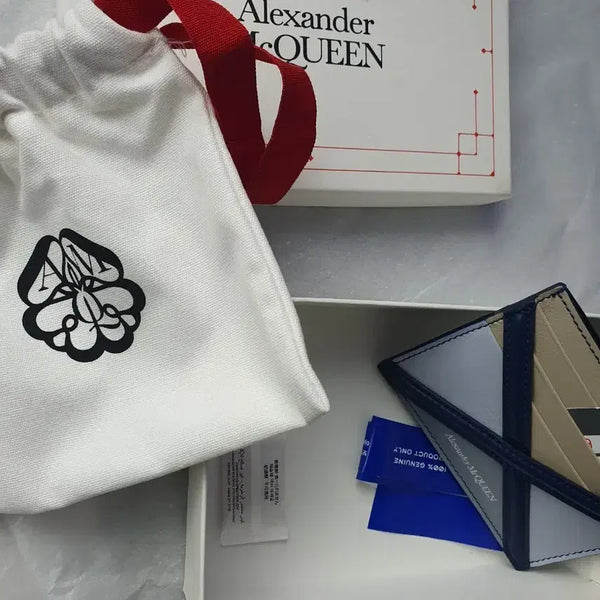 [BUNJANG] Alexander McQueen Harness Card Wallet / 새상품 알렉산더맥퀀 하네스 카드지갑