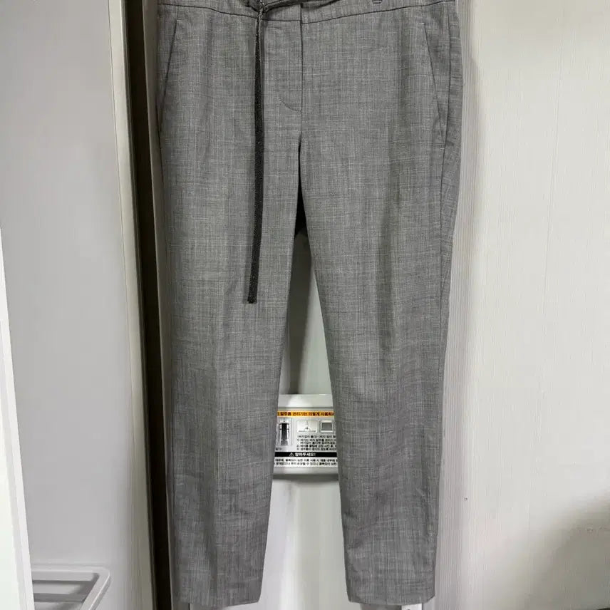 [BUNJANG] Brunello Cucinelli Wool Slacks with Monili Belt Detail / 브루넬로쿠치넬리 슬랙스