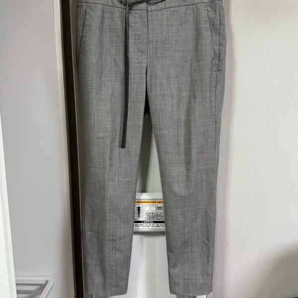 [BUNJANG] Brunello Cucinelli Wool Slacks with Monili Belt Detail / 브루넬로쿠치넬리 슬랙스