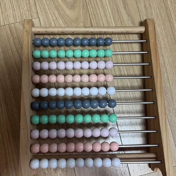 [BUNJANG] Wooden Abacus Educational Toy / 원목 무지개 수세기 주판(제 물건 구매하신분께 같이 드려요)