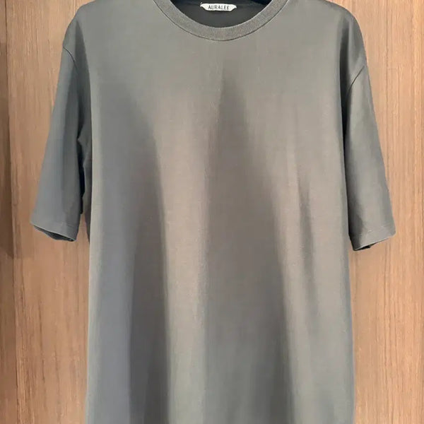 [BUNJANG] Auralee Signature T-Shirt / 오라리 시그니쳐 티셔츠