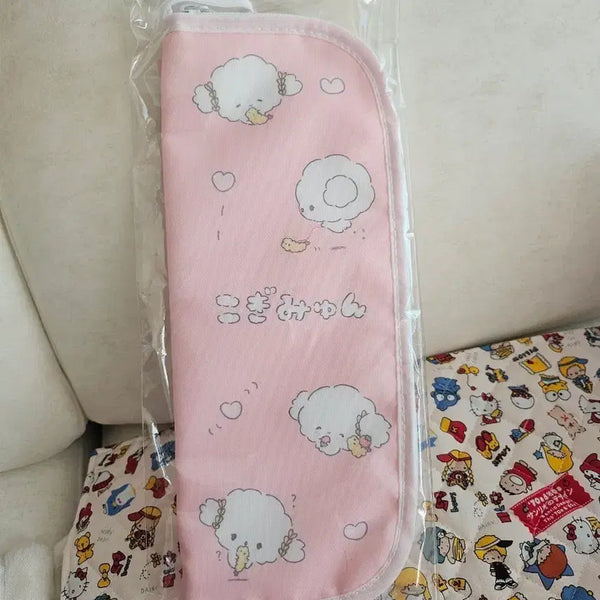 [BUNJANG] Sanrio Corgi-Myung Hair Iron Pouch Pink / 산리오 일본정품 코기뮹 캐릭터 핑크색 고데기 파우치 다용도 파우치