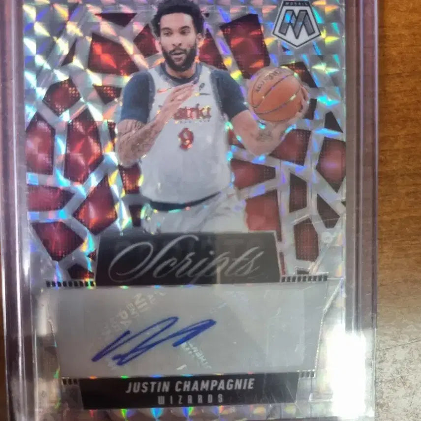 [BUNJANG] Justin Champagnie Autographed Trading Card / 저스틴 샴페니 오토카드