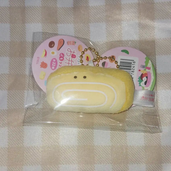 [BUNJANG] Tsuburana Hitomi Tamagoyaki Plush Keychain / 츠부라나히토미 계란말이 인형 키링 열쇠고리 콩알눈 달걀말이 일본 도시락