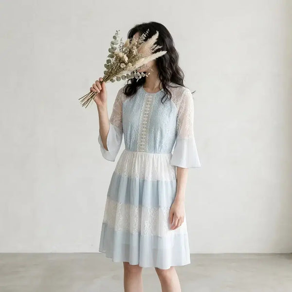 [BUNJANG] Sandro Lace Dress / 산드로 레이스 원피스 3