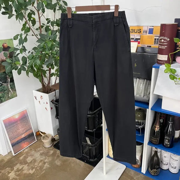 [BUNJANG] Wooyoungmi Back Logo Cotton Pants Size 46 / 우영미 백로고 코튼 팬츠 46