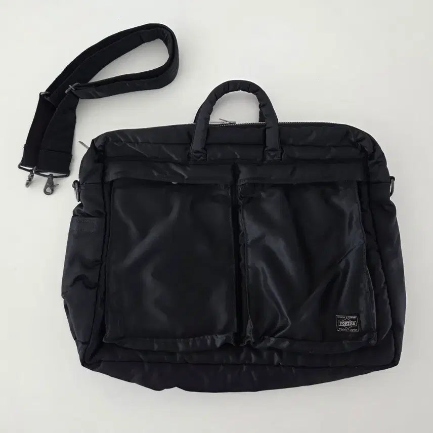 [BUNJANG] Yoshida Porter Tanker 2WAY Overnight Briefcase Black / 요시다 포터 탱커 2WAY 오버나이트 브리프케이스 블랙. 622-7930