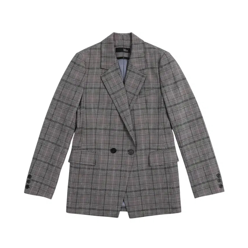 [BUNJANG] Eva Taylor Check Suit Jacket GR / 여성55 / 에바테일러 체크 정장자켓GR 12-6