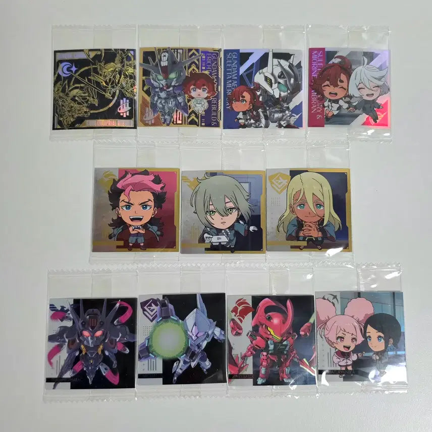 [BUNJANG] Gundam Wafers Vol. 1: The Witch from Mercury Full Set / 건담 웨하스 VOL.1 수성의 마녀