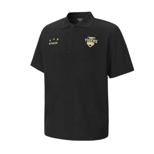 [BUNJANG] Kia Tigers x IAB STUDIO 25 Authentic PK Shirt Black / 기아 타이거즈 x 아이앱 스튜디오 25 어센틱 PK 셔츠 블랙