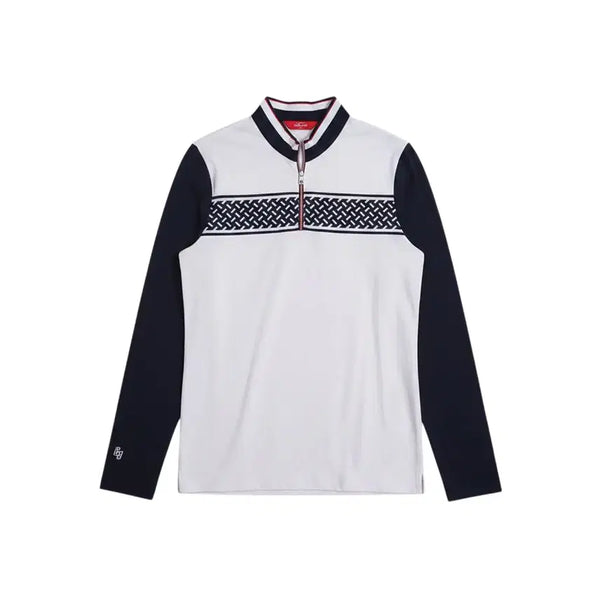 [BUNJANG] Phantom Women's Functional Half-Zip Golf Polo T-Shirt / 여성90/ 팬텀 기능성 반집업 골프카라티
