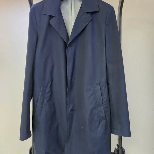 [BUNJANG] Townsgent Navy Men's Trench Coat / 타운젠트 네이비 남성 트렌치 코트