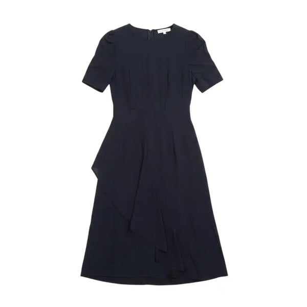 [BUNJANG] J Gray Simple Balloon Short Sleeve Dress Navy / 여성F / 제이그레이 심플 벌룬 반팔원피스NV 12-13