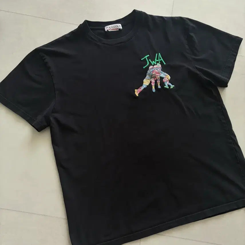 [BUNJANG] JW Anderson Embroidered T-Shirt / JW앤더슨 자수 티셔츠