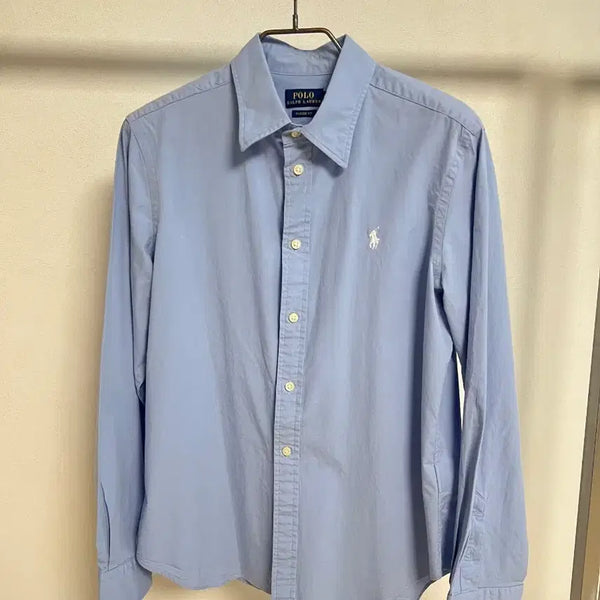 [BUNJANG] Polo Ralph Lauren Light Blue Shirt Classic Fit / 폴로 랄프로렌 하늘색 셔츠