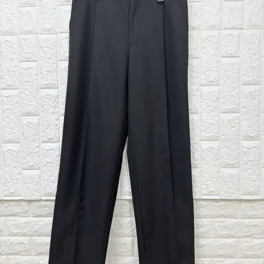 [BUNJANG] Wooyoungmi 25FW Black Morning Cut Straight Trousers (Size 46) / (25FW 새상품)우영미 울  블랙 모닝컷 스트레이트 팬츠(46)