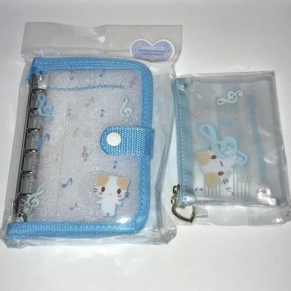 [BUNJANG] Spinns Marshmallow Binder Diary Wallet Set Pouch / 스핀즈 마슈마로 바인더 다이어리 새상품 지갑 세트  파우치
