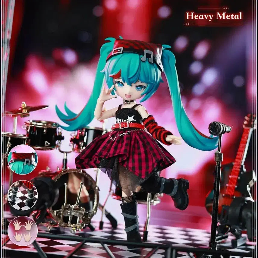 [BUNJANG] Bloxy Hatsune Miku Sonata Prologue Metal Rock Figure / 블로키 하츠네 미쿠 소나타 프롤로그 메탈 록
