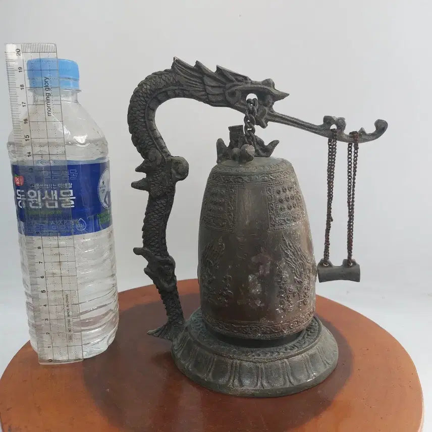 [BUNJANG] Antique Bronze Mini Temple Bell / 오래된  미니 용범종 - 수집용. 소품용. 민속품